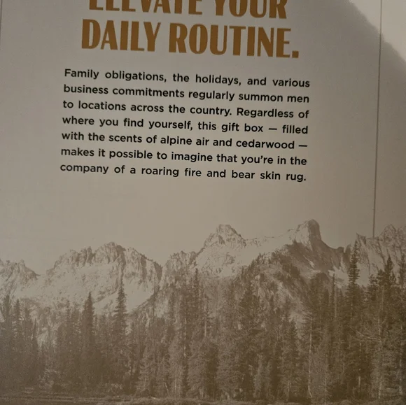 Brand New Duke Cannon Mountain Time Sawtooth Gift Set - Picture 5 of 6